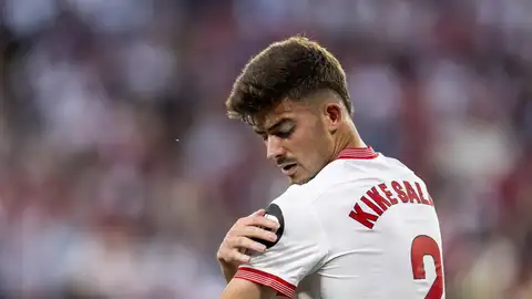 Kike Salas, jugador del Sevilla FC. Kike Salas, jugador del Sevilla FC.
