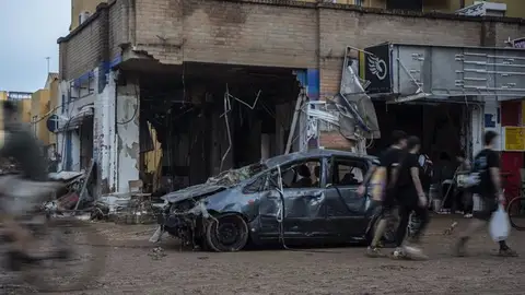 Estado de Benetússer tras la DANA de València Estado de Benetússer tras la DANA de València