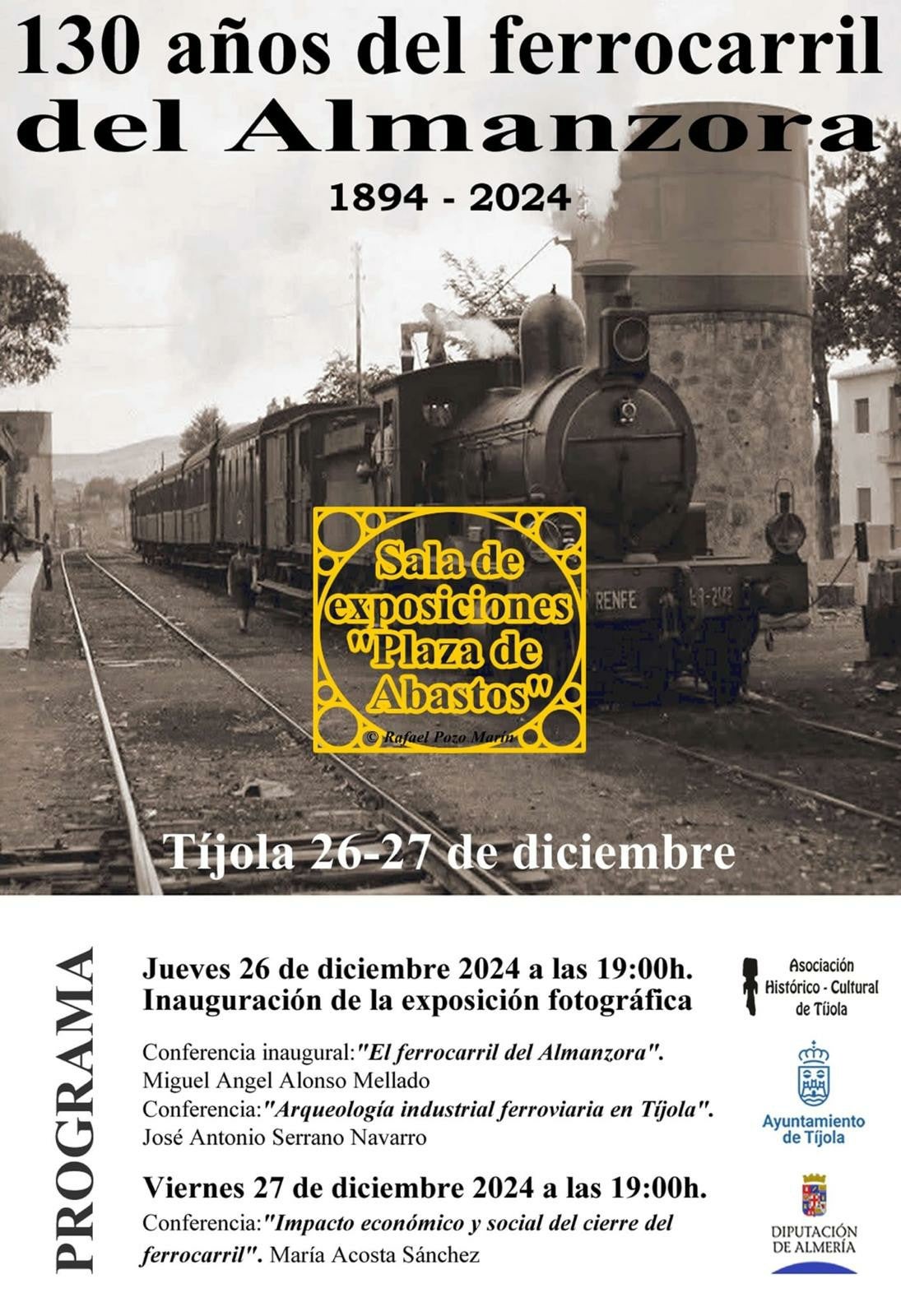 Ferrocarril del Almanzora: 130 años de su apertura y 40 de su cierre Ferrocarril del Almanzora: 130 años de su apertura y 40 de su cierre