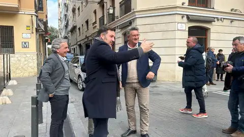 El conseller de Infraestructuras y Territorio en Elche. El conseller de Infraestructuras y Territorio en Elche.