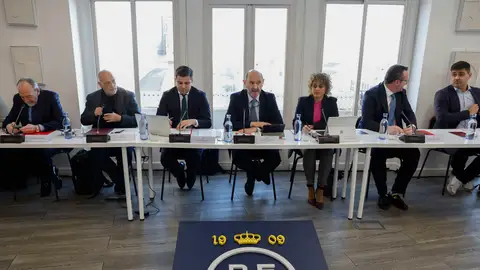 Louzán presenta su nueva Junta Directiva Louzán presenta su nueva Junta Directiva