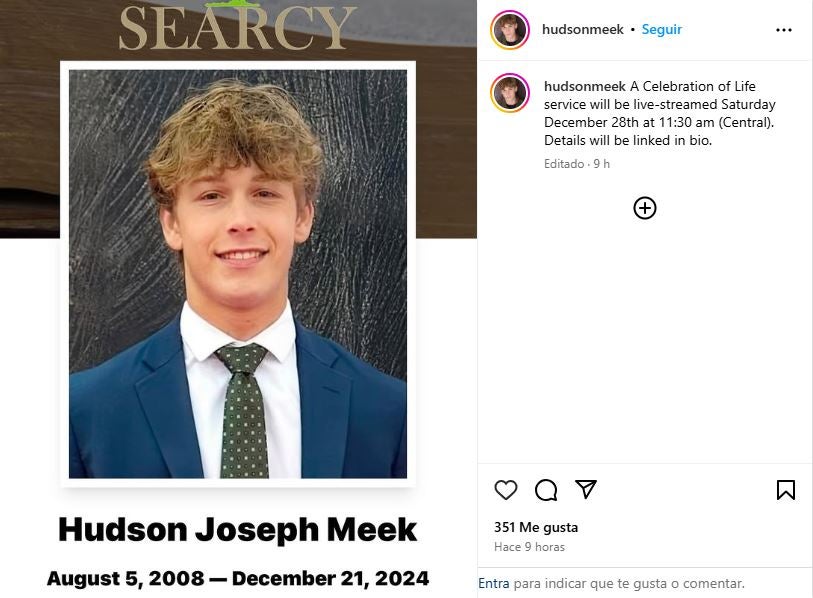 Muere Hudson Meek, el protagonista de 'Baby Driver', tras caer de un vehículo en marcha Muere Hudson Meek, el protagonista de 'Baby Driver', tras caer de un vehículo en marcha