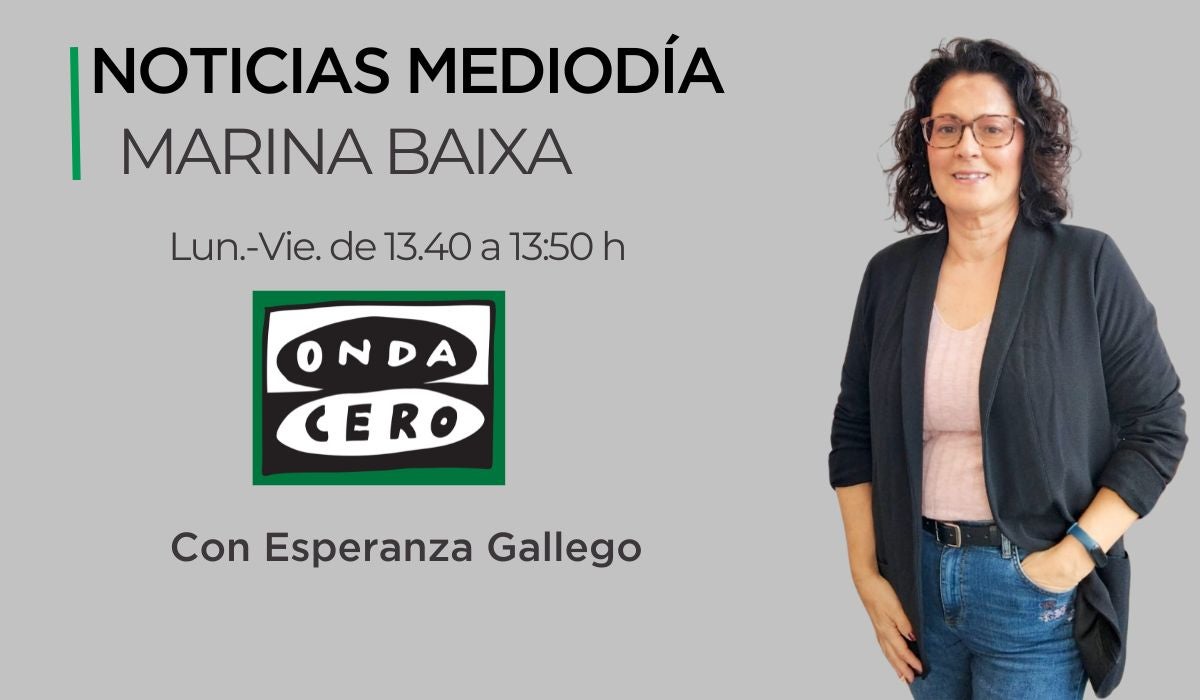 Noticias Mediodía Marina Baixa 26/08/25 Noticias Mediodía Marina Baixa 26/08/25