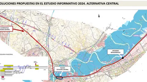 Transportes somete a información el Estudio para el paso por Toledo de la línea de alta velocidad Madrid-Extremadura Transportes somete a información el Estudio para el paso por Toledo de la línea de alta velocidad Madrid-Extremadura