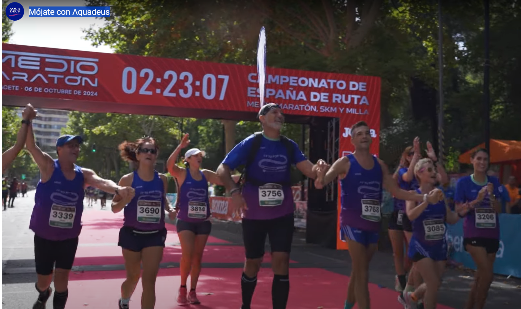 Aquadeus cierra su 25 aniversario con la proyección del documental "Mójate con Aquadeus" Aquadeus cierra su 25 aniversario con la proyección del documental "Mójate con Aquadeus"