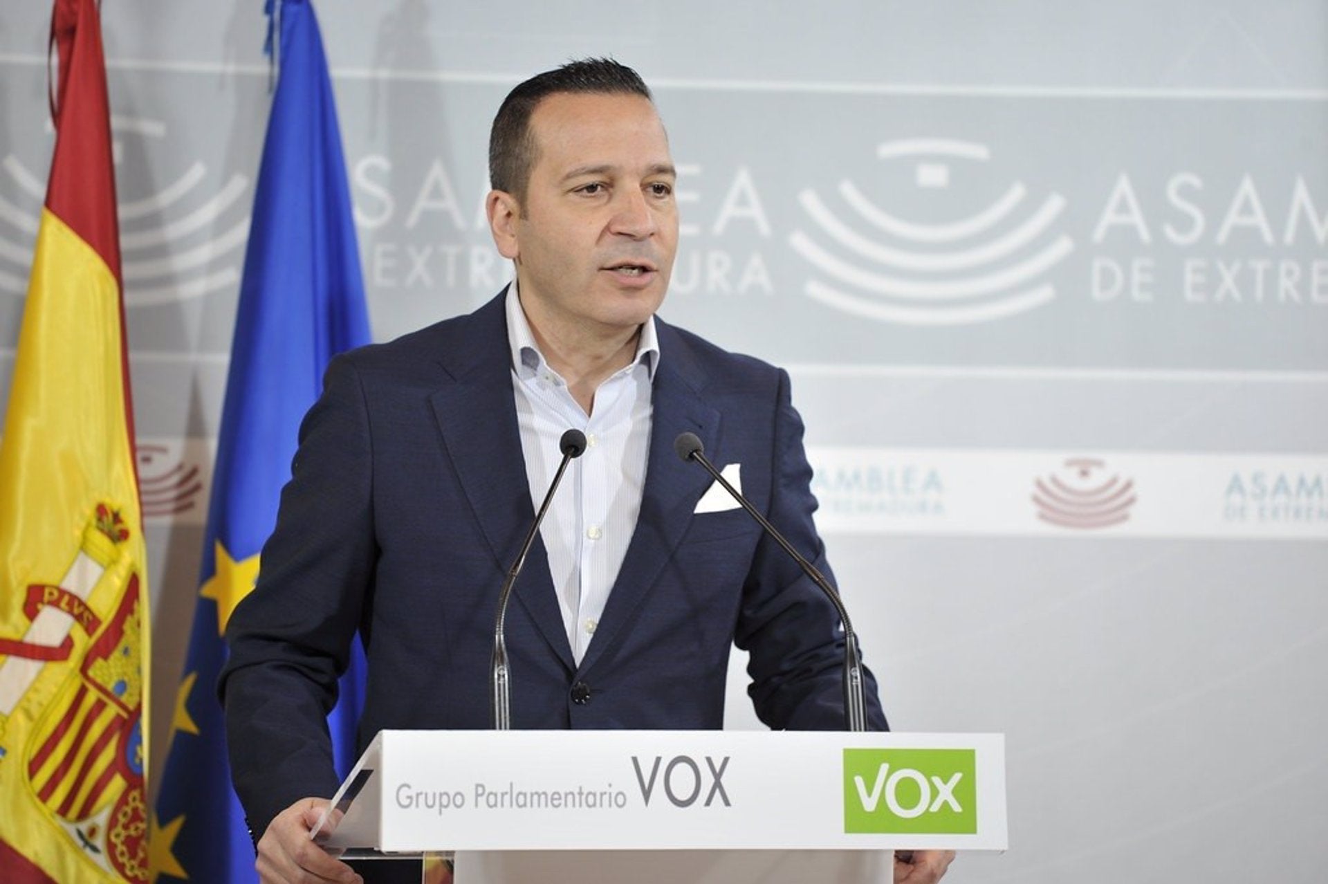 Vox asegura que "nunca" han pedido volver al gobierno en Extremadura durante la negociación de los Presupuestos del 2025 Vox asegura que "nunca" han pedido volver al gobierno en Extremadura durante la negociación de los Presupuestos del 2025