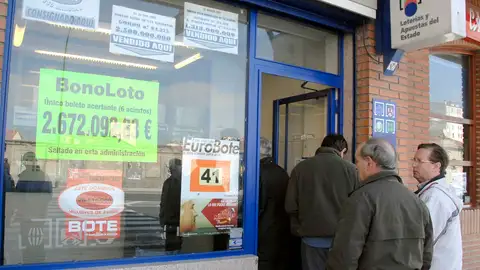 La Administración de Lotería número 10 de Burgose. La Administración de Lotería número 10 de Burgose.