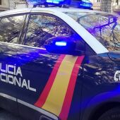 Un coche de la Policía Nacional