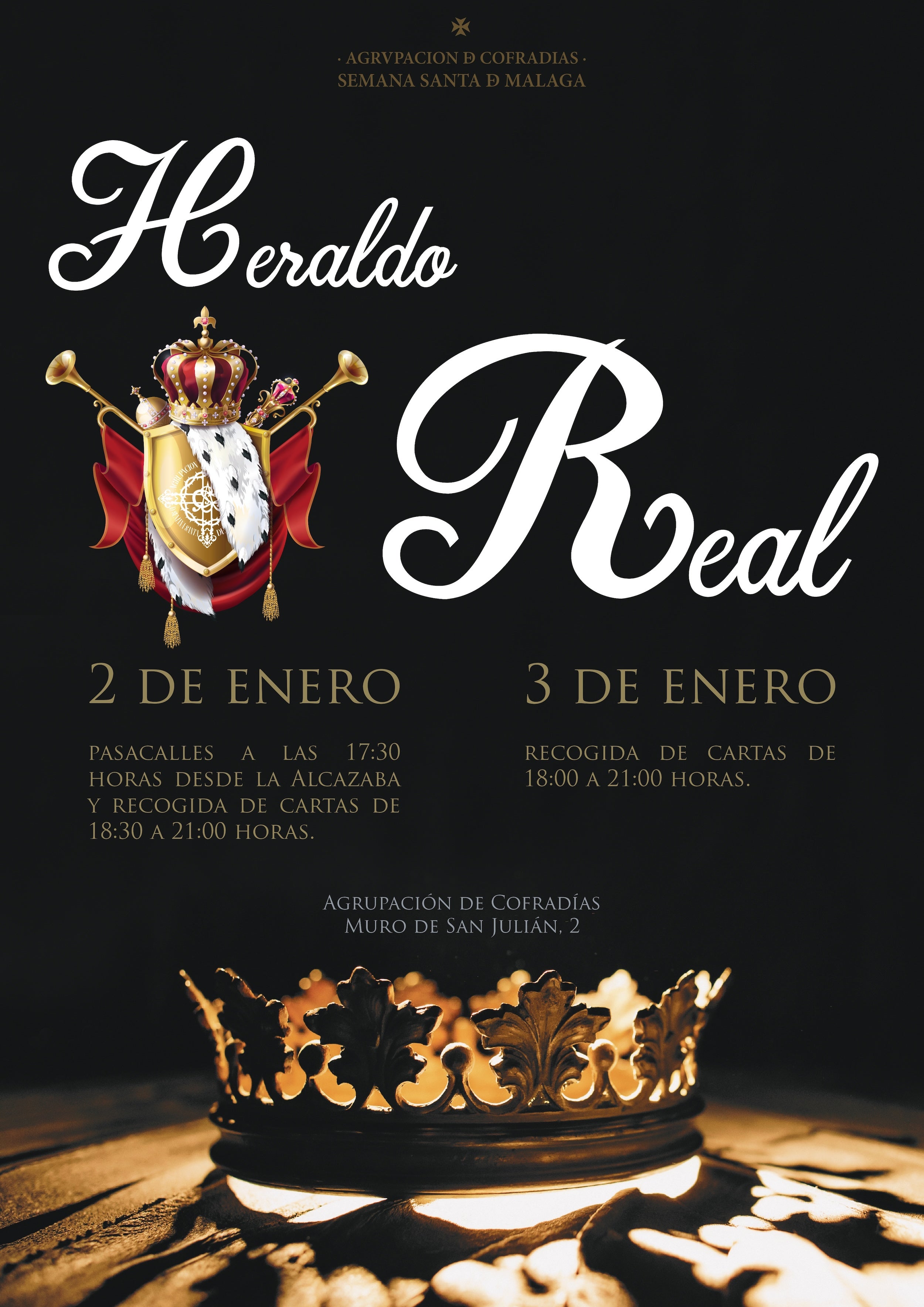 El Heraldo de los Reyes Magos llegará a Málaga el 2 de enero El Heraldo de los Reyes Magos llegará a Málaga el 2 de enero