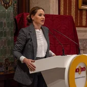 La delegada de Cultura y Deportes en el Ayuntamiento de Sevilla, Minerva Salas, en una imagen de archivo. La delegada de Cultura y Deportes en el Ayuntamiento de Sevilla, Minerva Salas, en una imagen de archivo.