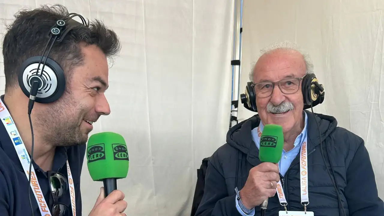 Vicente del Bosque, en Onda Cero. Vicente del Bosque, en Onda Cero.