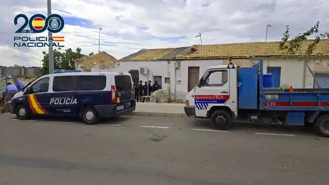 Zona en la que la Policía Nacional ha desarrollado la operación en Elche. Zona en la que la Policía Nacional ha desarrollado la operación en Elche.