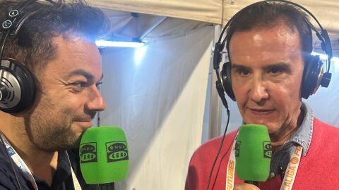 Jos&eacute; Ram&oacute;n de la Morena, con Edu Pidal.