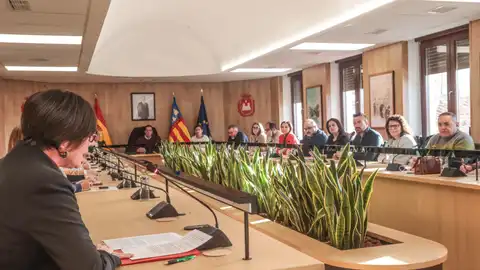 Pleno del Ayuntamiento de Elda. Pleno del Ayuntamiento de Elda.
