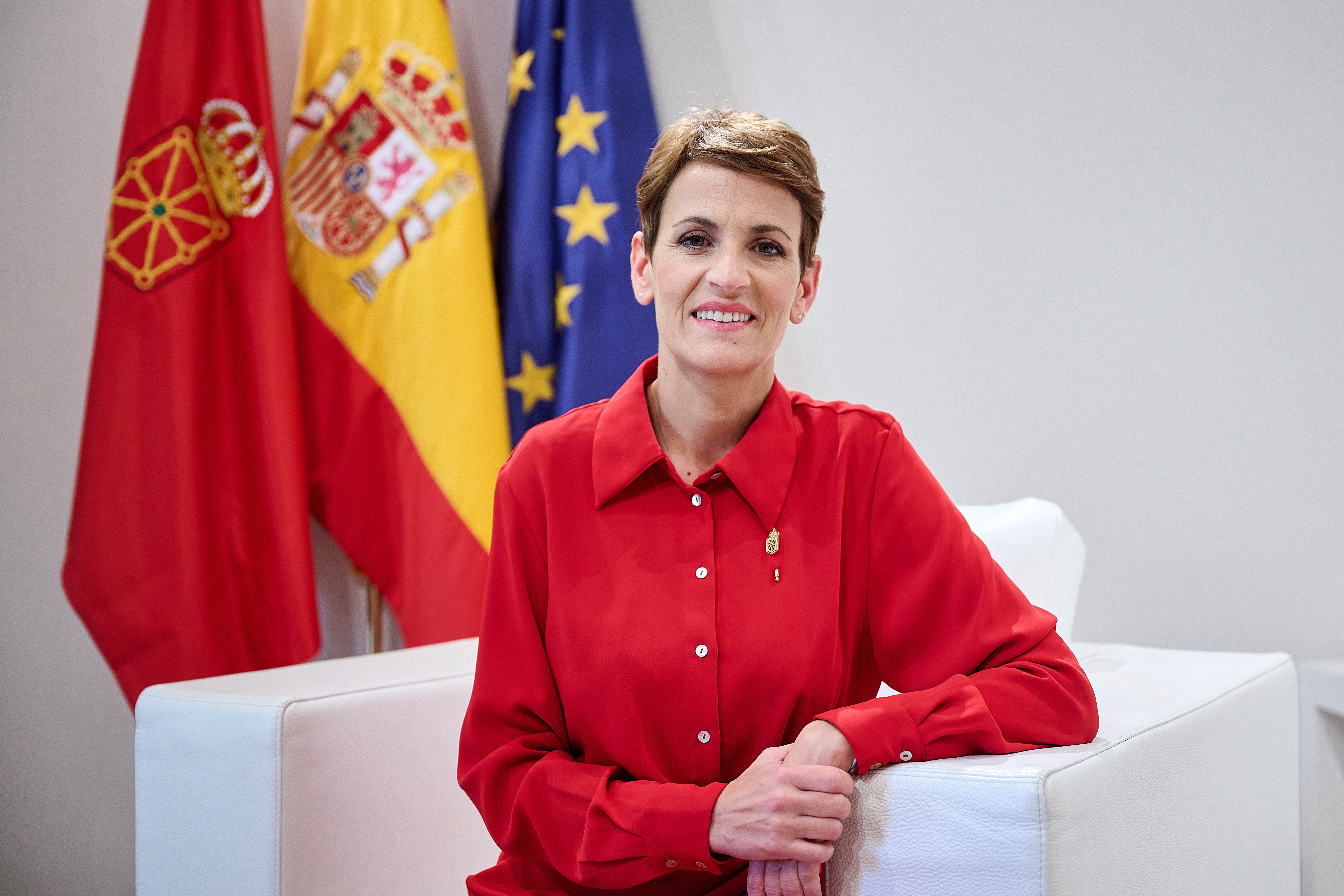 La presidenta de Navarra, María Chivite, sostiene que el Gobierno inicia 2025 con "fuerza y una hoja de ruta clara" La presidenta de Navarra, María Chivite, sostiene que el Gobierno inicia 2025 con "fuerza y una hoja de ruta clara"