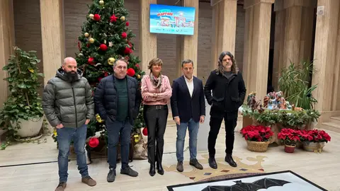 ‘Los tres Reyes Magos y el Grinch’, video mapping navideño. ‘Los tres Reyes Magos y el Grinch’, video mapping navideño.