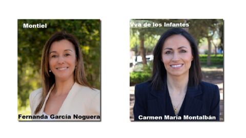 Fernanda Garc&iacute;a Nogueras y Carmen Mar&iacute;a Montalb&aacute;n