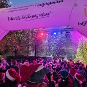 Un total de 1.200 personas participan en la popular carrera de San Silvestre en Villajoyosa