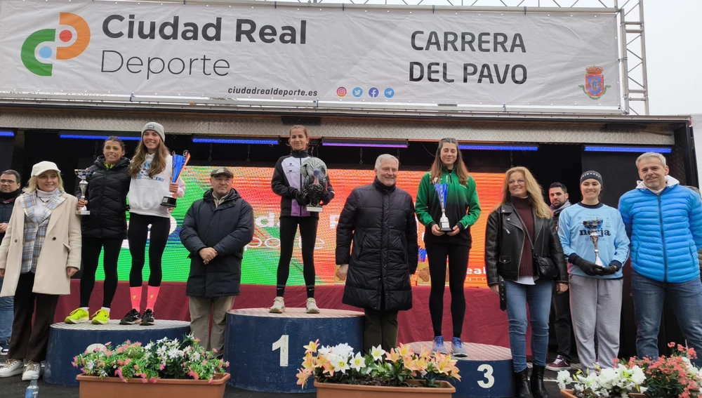 Tres primeras clasificadas Tres primeras clasificadas