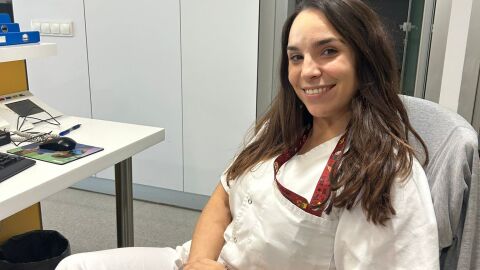 Yara Cupido, enfermera del hospital Mateu Orfila. 