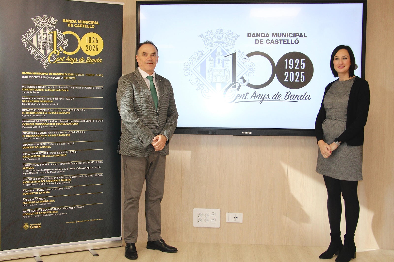 La Banda Municipal de Castelló celebra en 2015 su centenario con 50 actividades extraordinarias La Banda Municipal de Castelló celebra en 2015 su centenario con 50 actividades extraordinarias