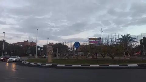 Las nubes advierten del riesgo de lluvia en Elche. Las nubes advierten del riesgo de lluvia en Elche.