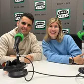 La presidenta y el vicepresidente de los Mayorales de l'Alfàs, de la peña Descontrol La presidenta y el vicepresidente de los Mayorales de l'Alfàs, de la peña Descontrol