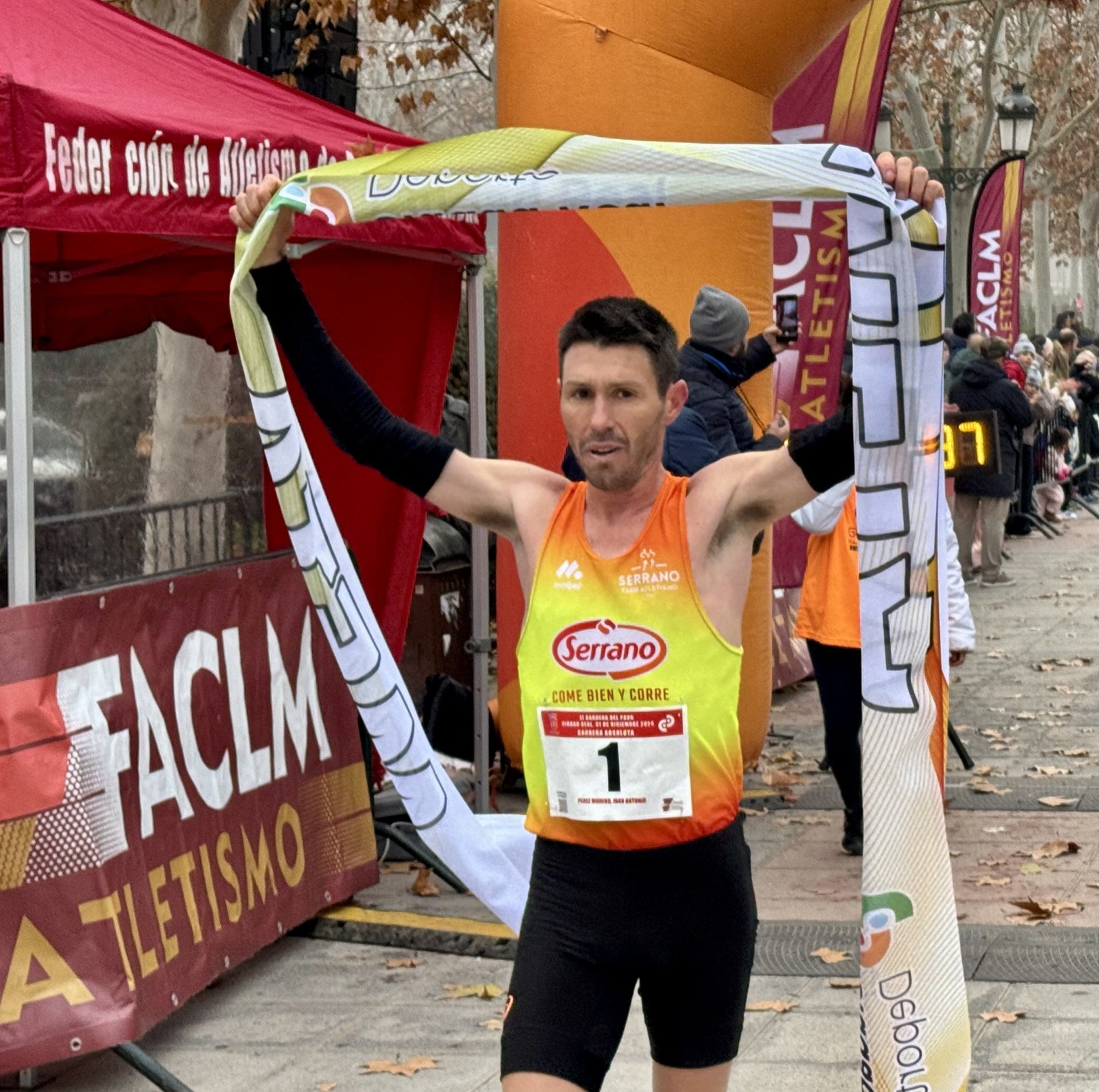 `Chiki´Pérez y Queralt Criado ganadores de la Carrera del Pavo de Ciudad Real `Chiki´Pérez y Queralt Criado ganadores de la Carrera del Pavo de Ciudad Real