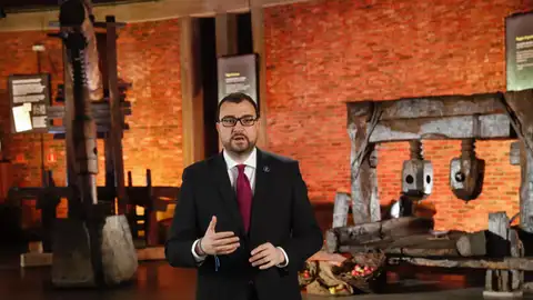 Mensaje de fin de año del presidente asturiano Adrián Barbón en 2024 Mensaje de fin de año del presidente asturiano Adrián Barbón en 2024