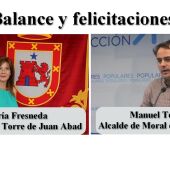 María Fresneda (Torre de Juan Abad) y Manuel Torres (Moral de Calatrava)