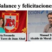 María Fresneda (Torre de Juan Abad) y Manuel Torres (Moral de Calatrava) María Fresneda (Torre de Juan Abad) y Manuel Torres (Moral de Calatrava)