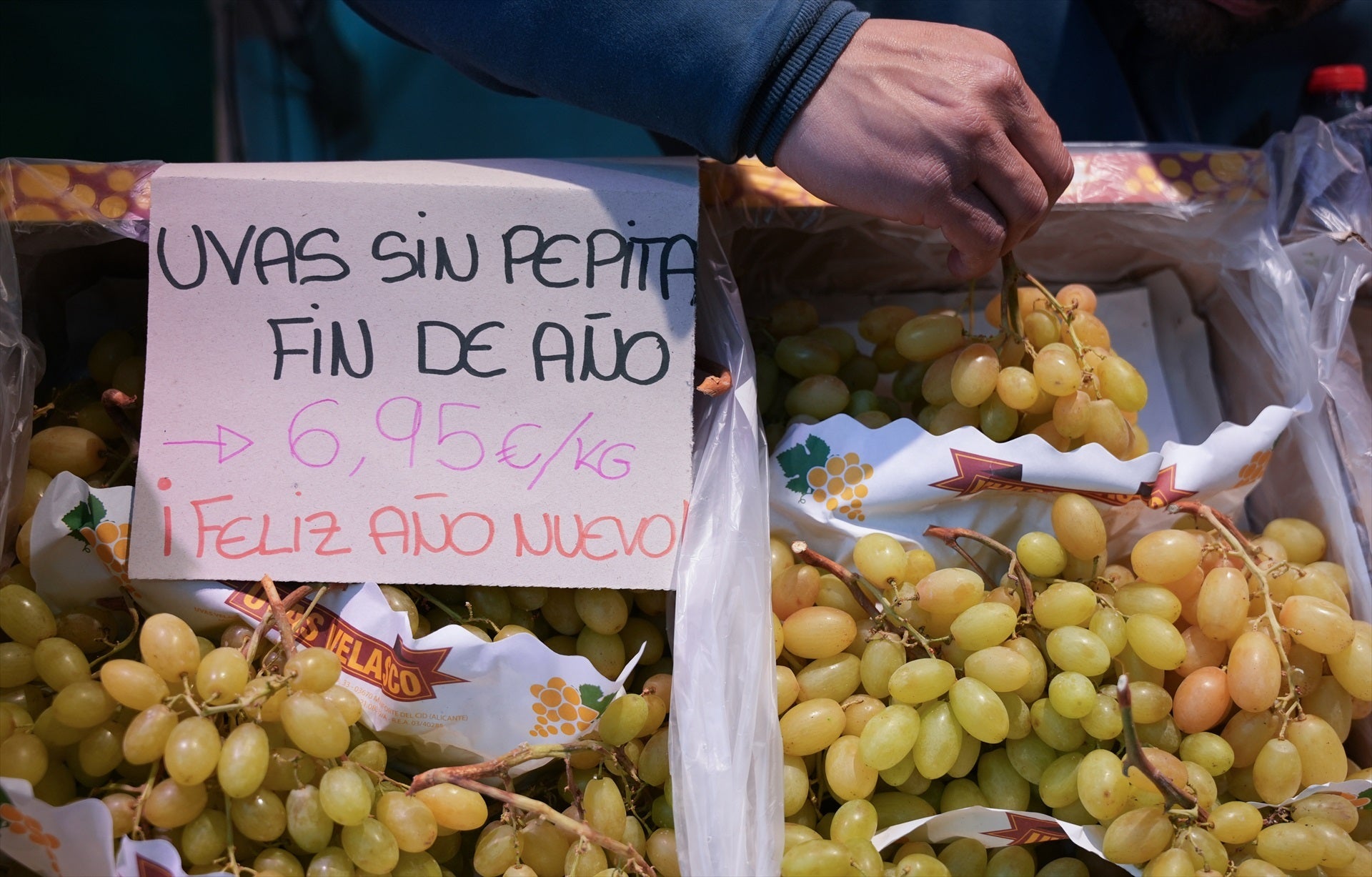 Las uvas no se salva de la inflación: los españoles pagarán un 10% más esta Nochevieja Las uvas no se salva de la inflación: los españoles pagarán un 10% más esta Nochevieja