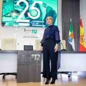 María Guardiola en el discurso de fin de año