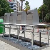 Contenedores soterrados en Torrevieja