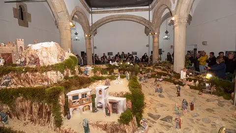 Casi 170 figuras humanas y más de 130 de animales componen el Belén Monumental de la Diputación de Cáceres Casi 170 figuras humanas y más de 130 de animales componen el Belén Monumental de la Diputación de Cáceres