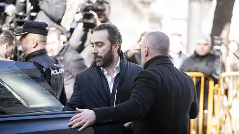 Víctor de Aldama a su llegada al Tribunal Supremo Víctor de Aldama a su llegada al Tribunal Supremo