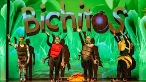 "Spasmo teatro". Cartel de la obra "Bichitos". "Spasmo teatro". Cartel de la obra "Bichitos".