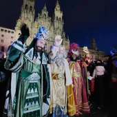 Los Reyes Magos adelantan su llegada a Santiago y este sábado recorrerá la Cabalgata las rúas compostelanas Los Reyes Magos adelantan su llegada a Santiago y este sábado recorrerá la Cabalgata las rúas compostelanas