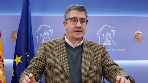 El portavoz socialista en el Congreso, Patxi López El portavoz socialista en el Congreso, Patxi López