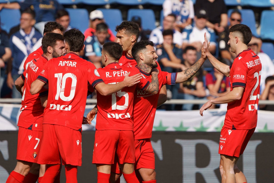 Osasuna pasa a octavos de la Copa del Rey Osasuna pasa a octavos de la Copa del Rey