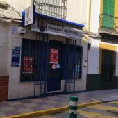 Administración de Lotería de Villarrubia donde se vendió una serie del segundo premio