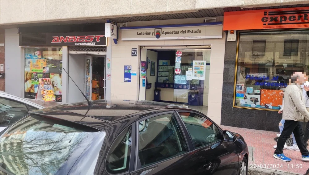 Administración de Lotería de Ciudad Real donde se vendió un décimo del tercer premio Administración de Lotería de Ciudad Real donde se vendió un décimo del tercer premio