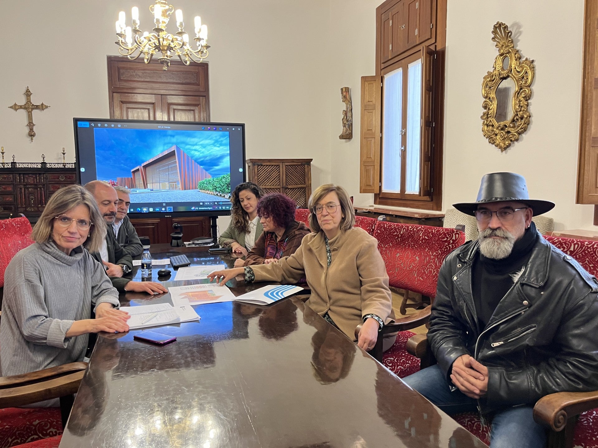 La Diputación acerca a los alcaldes de Quintanilla de la Cueza y Cervatos de la Cueza el proyecto de rehabilitación del yacimiento de la Tejada La Diputación acerca a los alcaldes de Quintanilla de la Cueza y Cervatos de la Cueza el proyecto de rehabilitación del yacimiento de la Tejada