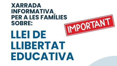 Charla Informativa organizada por la AVAMPA sobre la Lei de Libertad Educativa.