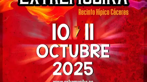 El festival Extremúsika de Cáceres vuelve este año en octubre con dos días de conciertos El festival Extremúsika de Cáceres vuelve este año en octubre con dos días de conciertos