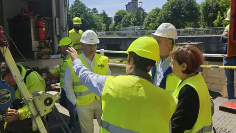 Obras del colector de Peñafrancia Obras del colector de Peñafrancia