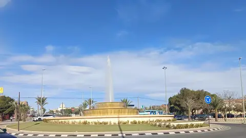 Rotonda de San Crispín de Elche. Rotonda de San Crispín de Elche.