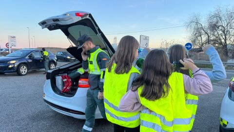 La patrulla infantil de la Guardia Civil, con Irene Ram&iacute;rez