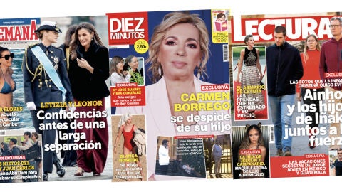 Portades de les revistes del cor del 8 de gener del 2025