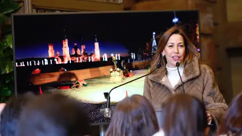 La alcaldesa de Zaragoza, Natalia Chueca La alcaldesa de Zaragoza, Natalia Chueca